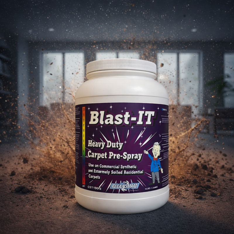 Blast-It Heavy Duty Carpet Pre-Spray - Professional Alkaline Cleaner