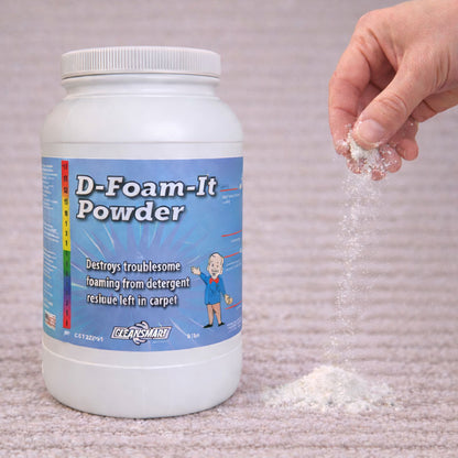 D-Foam-It Powder - Professional Carpet Defoamer (8 lbs)