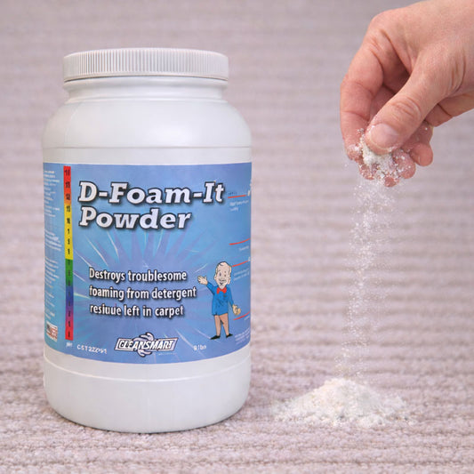 D-Foam-It Powder - Professional Carpet Defoamer (8 lbs)