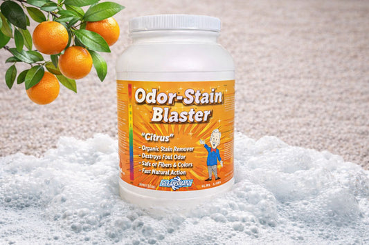 Odor Stain Blaster Citrus Professional Carpet Cleaning Booster & Tile Cleaner