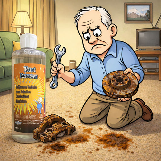 Rust Remover - Professional Carpet & Upholstery Rust Stain Treatment