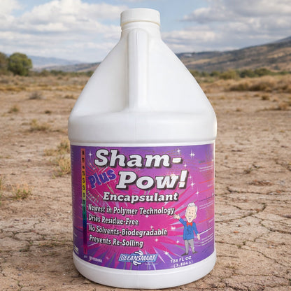 Sham-Pow Plus - Professional Low Moisture Carpet Encapsulant Cleaner