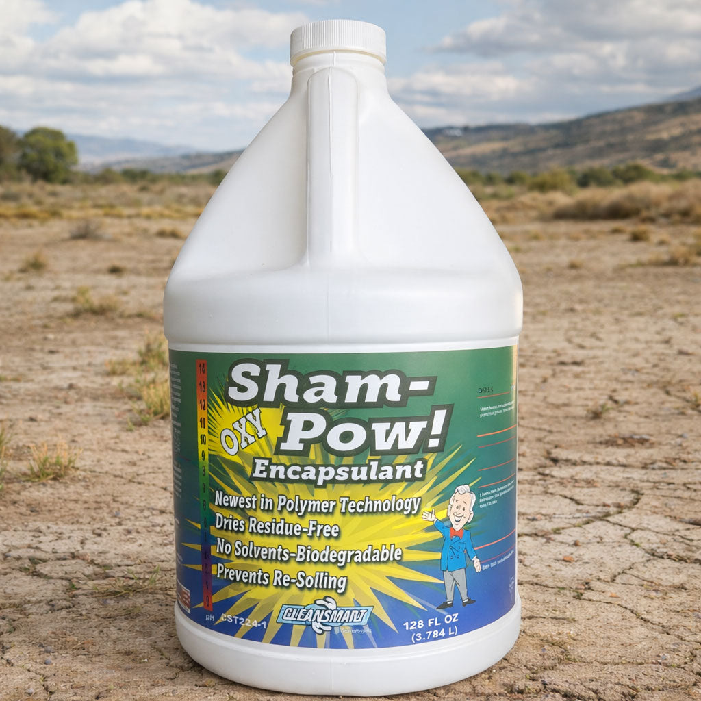Sham-Pow Oxy - Professional Carpet Encapsulant with Oxygen Boost